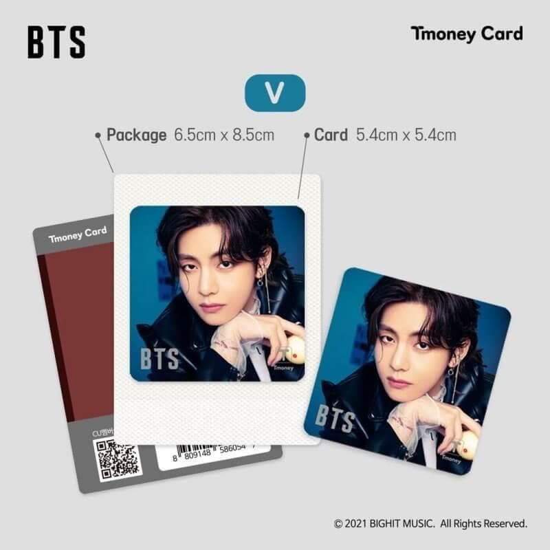 BTS T-MONEY 2021 THẺ GIAO THÔNG HÀN QUỐC