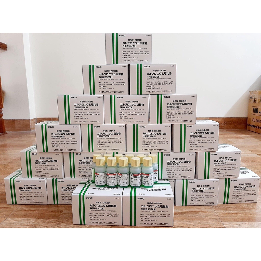 Tinh chất kích thích mọc tóc Sato và JG Nhật Bản 30ml (1 chai)