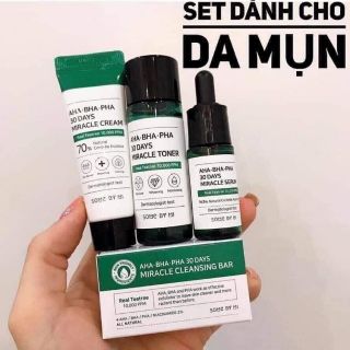 SOME BY MI AHA - BHA - PHA 30DAYS MIRACLE TRAVEL KIT 4items