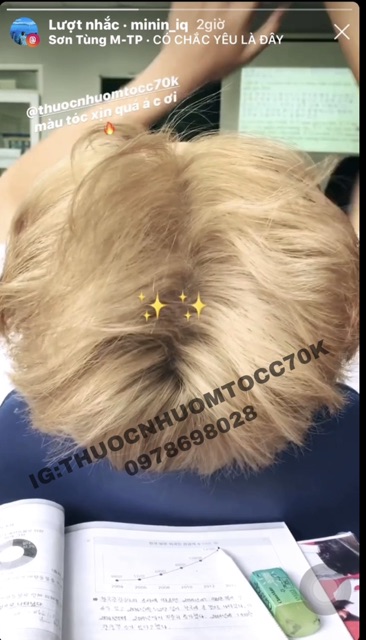 Thuốc nhuộm màu NÂU SỮA ( tặng trợ dưỡng + găng tay) | BigBuy360 - bigbuy360.vn