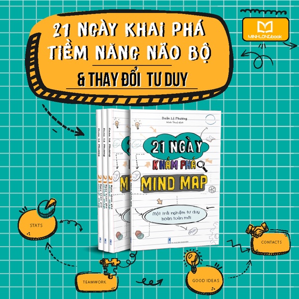 Sách: 21 Ngày Khám Phá Mind Map - Sơ Đồ Tư Duy Trong Cuộc Sống