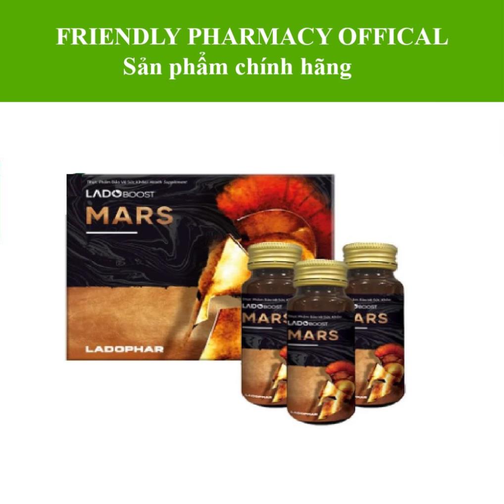 LadoBoost MARS - Tăng cường sinh lực nam, bổ thận tráng dương, giảm xuất tinh sớm (8 lọ 50ml)