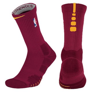 Tất NBA Nike Elite Quick Crew Trắng, Đen, Đỏ