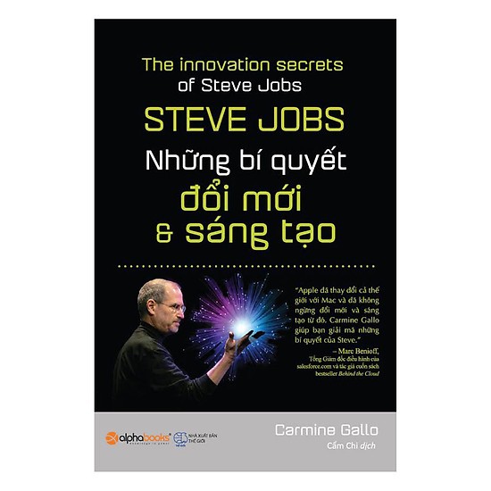 Sách - Steve Jobs: Những bí quyết đổi mới và sáng tạo