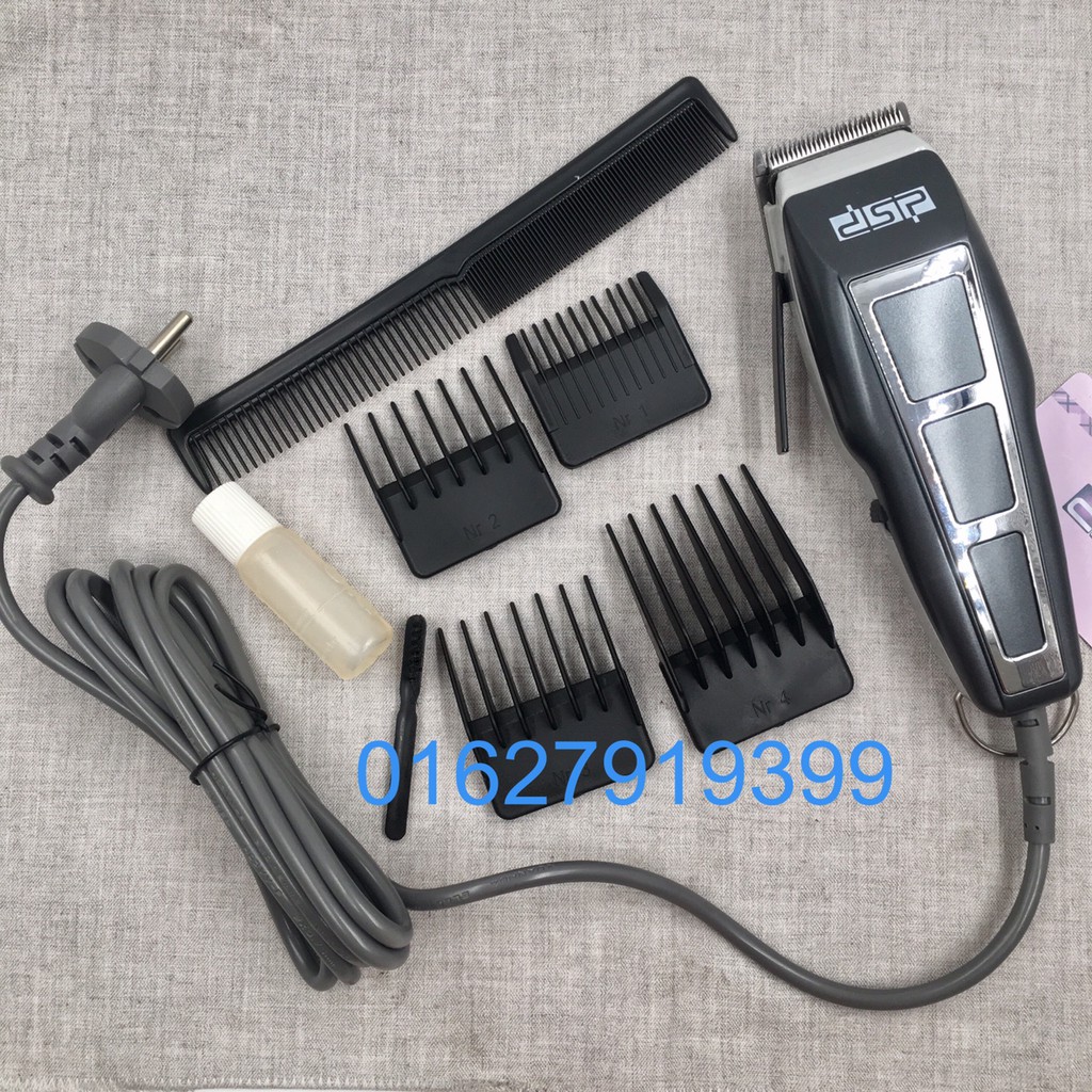 ✅Free Ship✅ Tông đơ cắt tóc cắm điện DSP 90014 (hàng chuyên nghiệp )