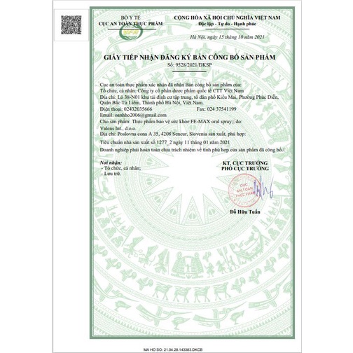 Bổ Sung Sắt Cho Bé, Trẻ Em FE-MAX IRON SPRAY của Châu Âu - Y Dược Xanh