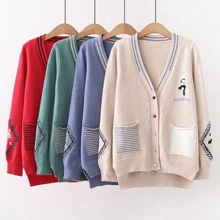 [Hàng order] Áo len Cardigan nữ phom rộng hàng quảng châu cao cấp mã VT 38