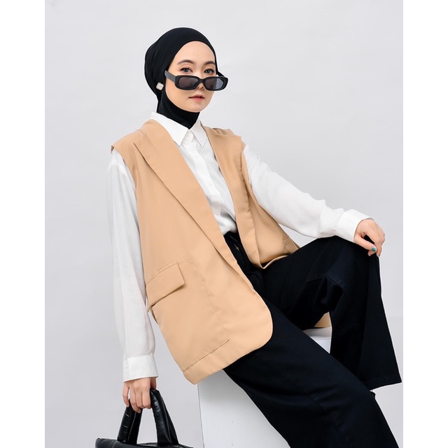 Áo Khoác Blazer Mezile Vest | BigBuy360 - bigbuy360.vn