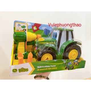 Đồ chơi lắp ráp máy kéo John Deere Tomy Nhật