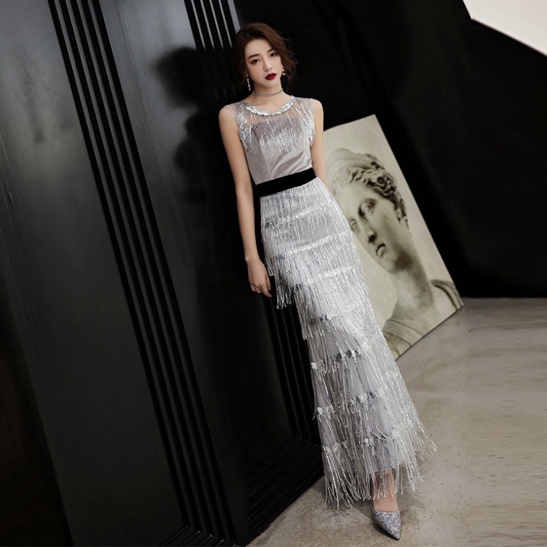 🔥BIGSIZE 40-90KG🔥🔥QUẢNG CHÂU🔥 Đầm Đuôi Cá Không Tay Dáng Ôm Thời Trang Dành Cho Nữ dr đám cưới dự tiệc dạ hội dáng d