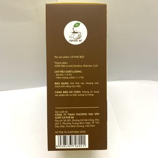 Cà phê bột Arabica & Robusta cao cấp - Cà Phê 86 - Cà phê nguyên chất 100% (Hộp 500g)