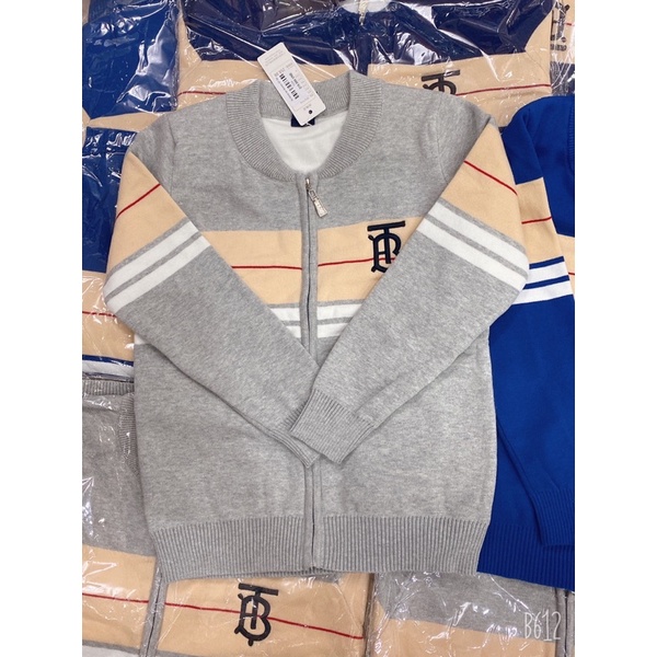 Áo khoác len nỉ lót cotton cực dày mềm ấm size đại bé trai bé gái diện được hàng có sẵn, ảnh thât