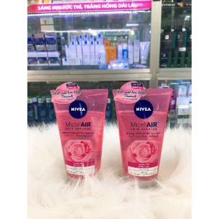 Sữa rửa mặt Nivea chiết suất từ hoa hồng