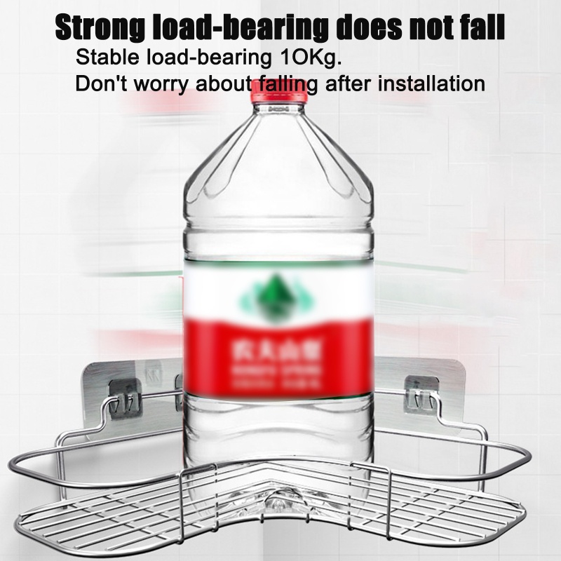 Giá Đỡ Chai Dầu Gội Gắn Tường Đa Năng Tiện Dụng Cho Nhà Bếp / Phòng Tắm