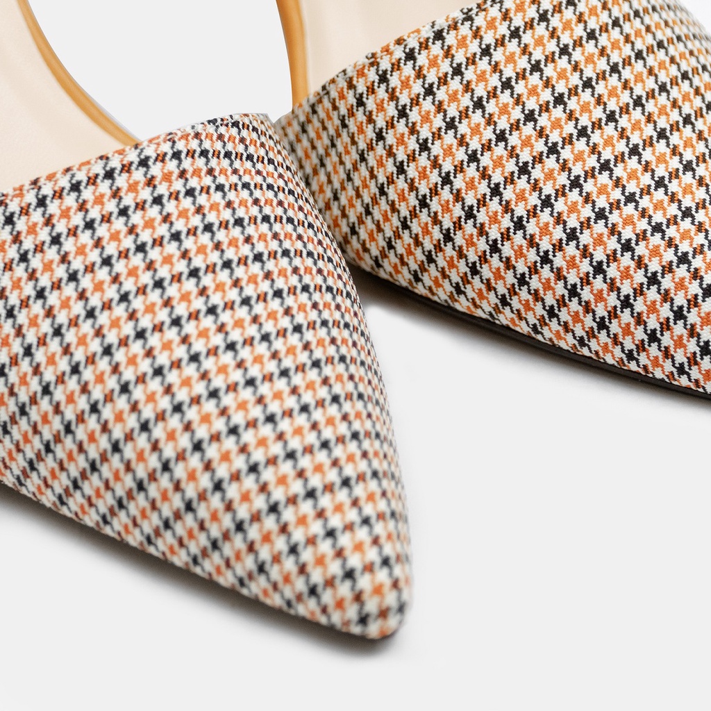 Giày cao gót nữ bít mũi gót nhọn 7p quai hậu BQ GB H170