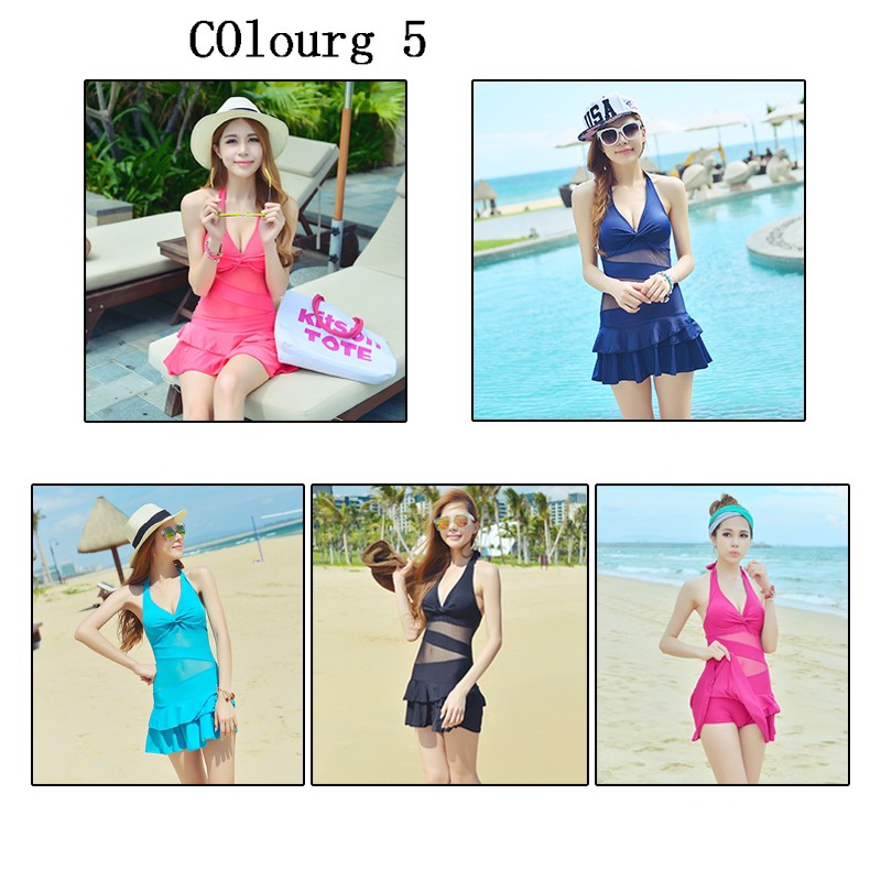 Bồ đồ bơi 1 mảnh quần váy Klein BA0341 | BigBuy360 - bigbuy360.vn