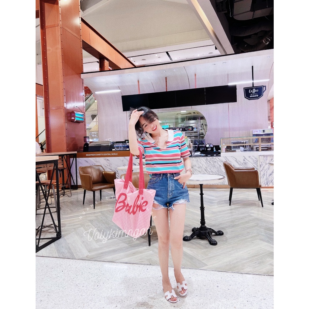 Áo polo len sọc TL