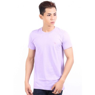 Áo thun trơn thời trang Unisex - Màu Tím nhạt