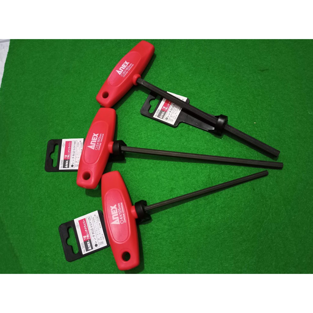 Tô vít lục giác tay cầm chữ T No.3200  Anex Made in Japan