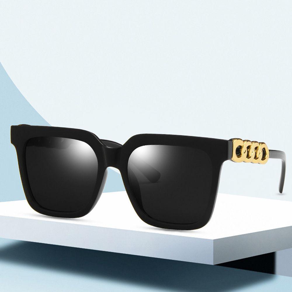 Kính Mát Gọng Vuông Lớn Phong Cách Đường Phố Cổ Điển Thời Trang Cho Nữ