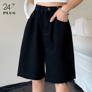 Quần Short Jean Móc Cài