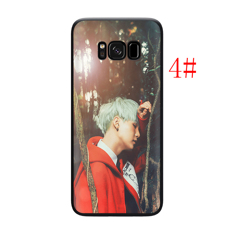 Ốp Điện Thoại Silicon Mềm Hình Bts Bangtan Boys Suga Cho Samsung A5 2017 A6 A8 Plus A7 A9 2018 Note 8 9 49z