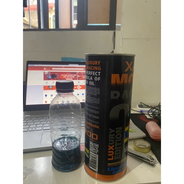 Nhớt Xado Racing 10W40 V3 RF 22.2 2022 API SN JASO MA2