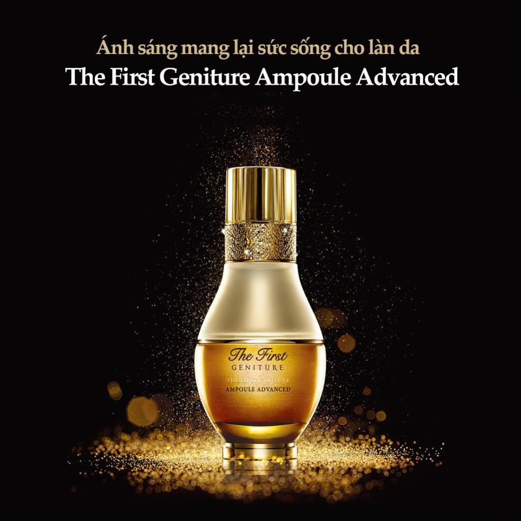 [hanhtommiu]  [OHUI] Mỹ phẩm cao cấp hàn quốc THE FIRST GENITURE AMPOULE ADVANCED 10ml  - melinhsu