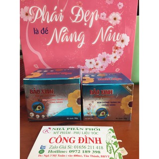 [CHỌN SIZE] Kem Bảo Xinh trắng da chống nắng 10g, 20g
