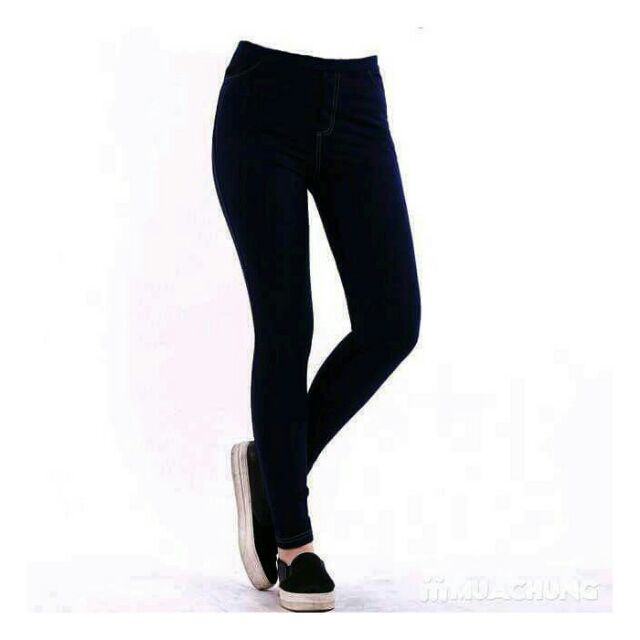 Quần Legging giả jean 4 túi có size 5XL cho bạn dưới 80kg | BigBuy360 - bigbuy360.vn