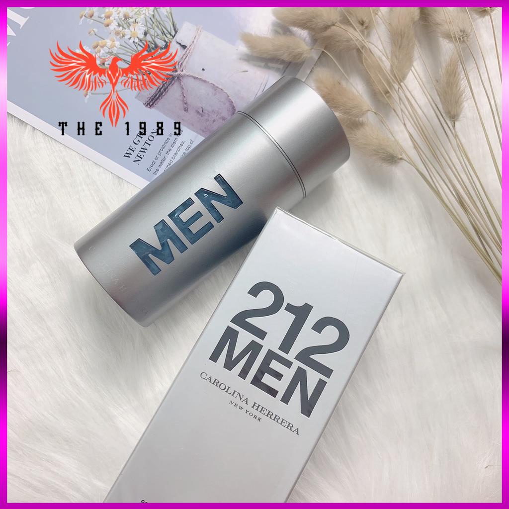 Nước hoa nam Carolina Herrera 212 NYC Men 100ml, nước hoa nam cao cấp phong cách tinh tế, sắc sảo, năng động | BigBuy360 - bigbuy360.vn