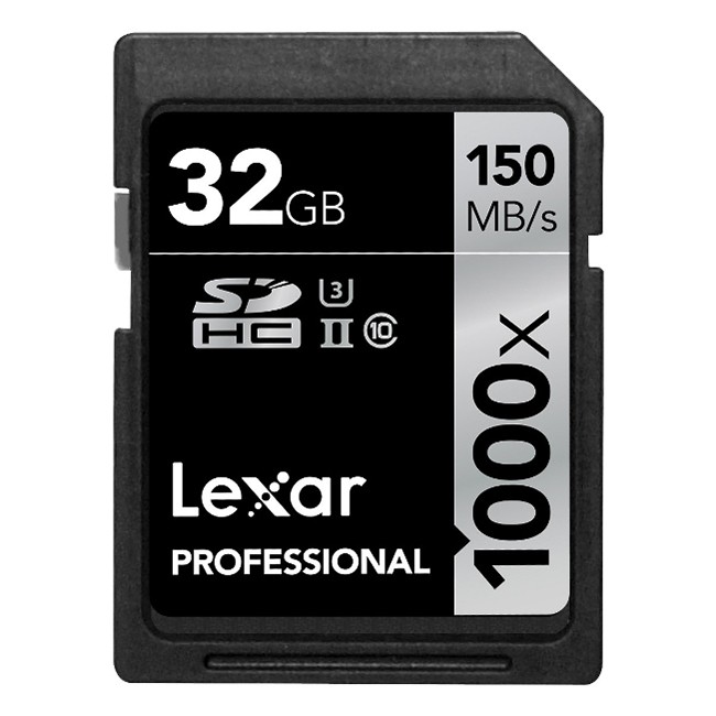 Thẻ nhớ  SDHC Lexar1 50MB 1000X 32GB