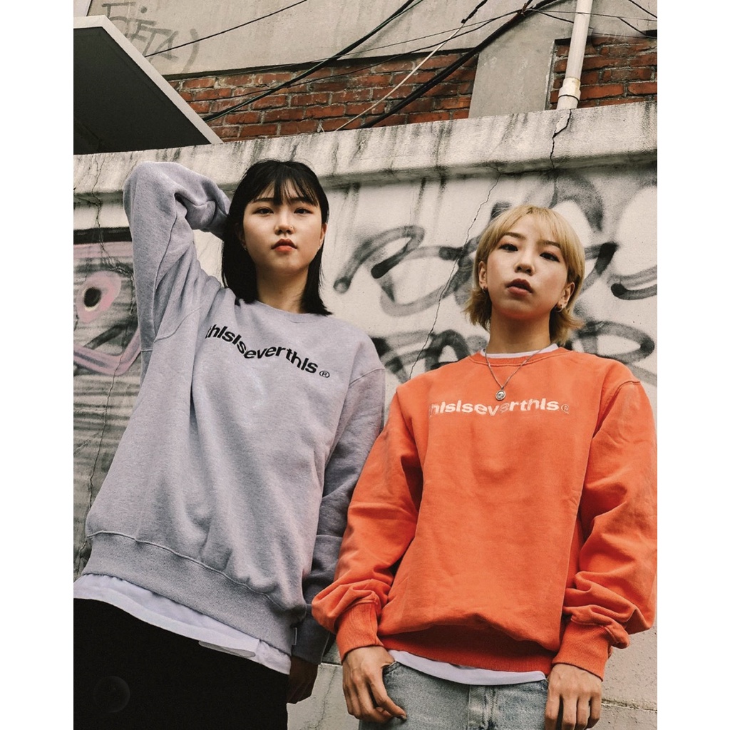 Áo sweater thisisneverthat Korea nam nữ / Không lỗi chữ / HÀNG ORDER 15-20 NGÀY