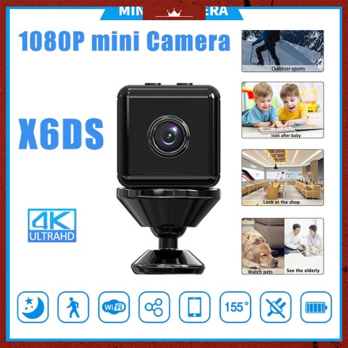 Camera An Ninh Giấu Trong Đêm Không Dây X6ds Hd 1080p