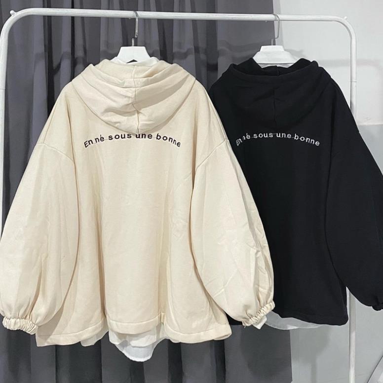Áo Khoác Kaki Thêu Bò Sữa Unisex Phong Cách Hàn Quốc Fom Thụng