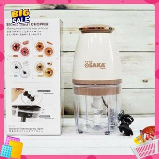 Máy Xay Osaka Cao Cấp, Máy Xay Mini Cầm Tay Công Suất 350W Xay Thịt, Xay Đá, Xay Sinh Tố,... Tiện Lợi, An Toàn, Dễ Sử Dụ