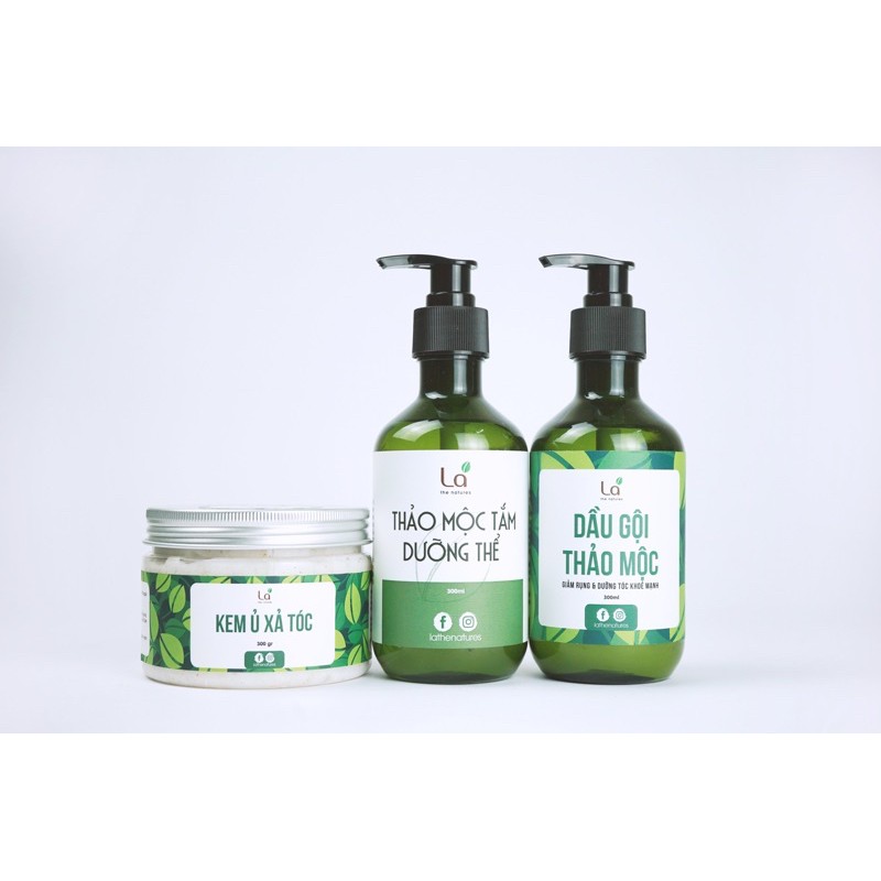 [TIẾT KIỆM HƠN MUA LẺ] Combo gội xả tắm cơ bản (300ml)