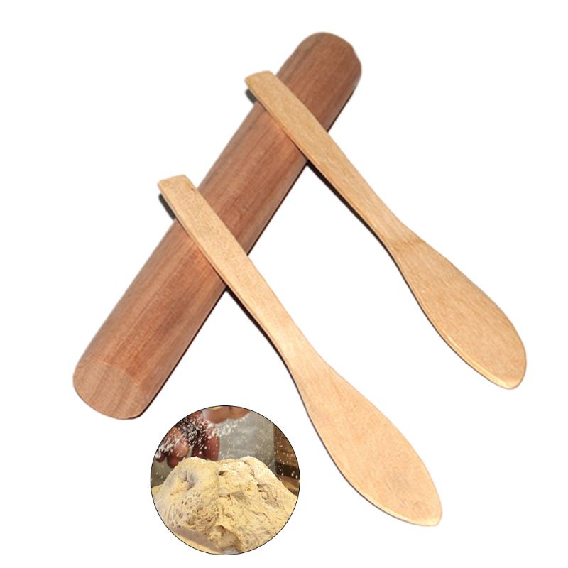 Bộ 3 Món Làm Bánh Cây Lăn Bột Cây Vét Bộ Bằng Tiện Dụng Cho Nhà Bếp