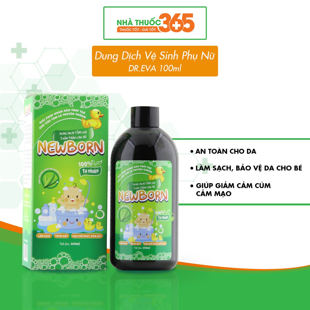 Dung Dịch Tắm Gội New Born Toàn Thân Cho Bé, An Toàn Cho Da 300ml