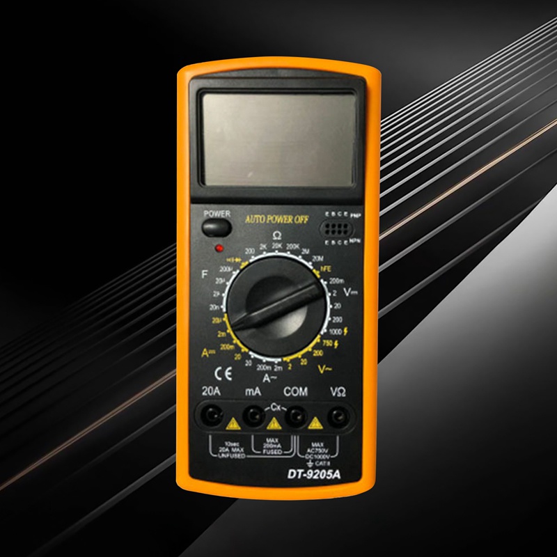 Đồng Hồ Vạn Năng Kỹ Thuật Số HUAJIAYI DT9205A Màn Hình LCD