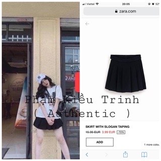 Chân váy zara NEW tag sz s mua 390k=>200k