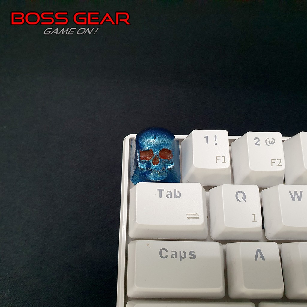 Keycap Lẻ hình đầu lâu xuyên LED cực ngầu