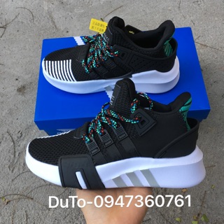 [SALE SỐC-FULLBOX] Giày EQT đen trắng size 36->43 NAM NỮ