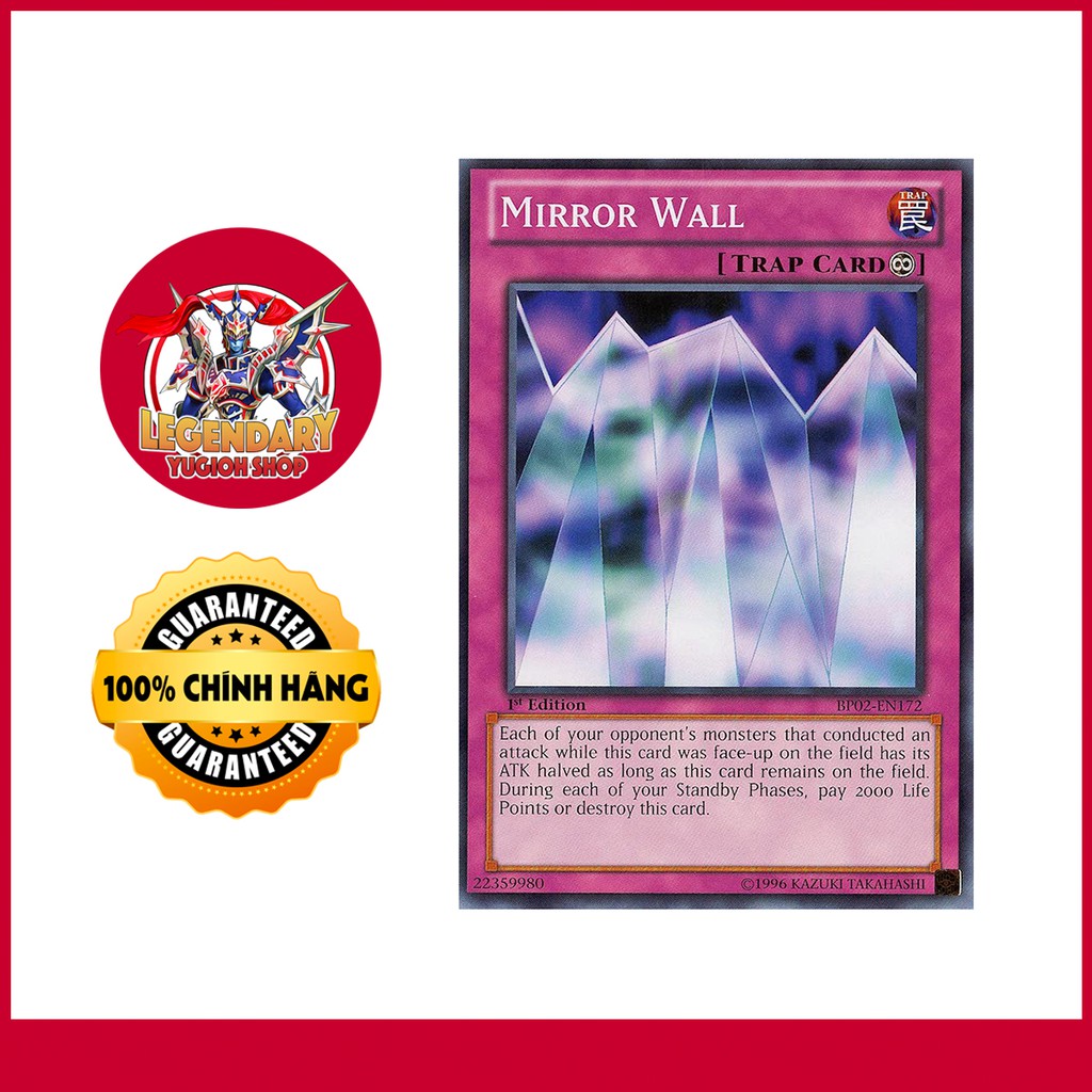 [Thẻ Bài Yugioh Chính Hãng] Mirror Wall