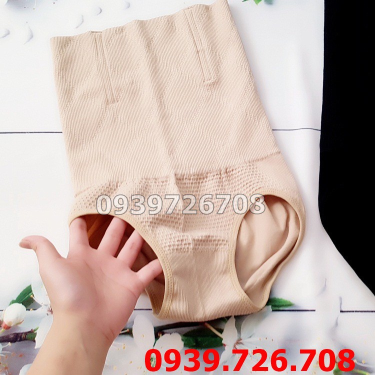 Quần Lót Gen Bụng Cạp Cao Viền Ren, Quần Nịt Bụng Cotton Có Thanh Chống Cuộn Thoải Mái Vận Động