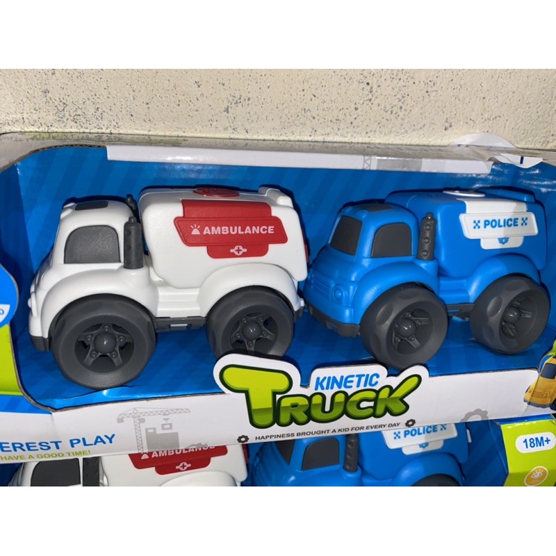 Bộ 2 xe đồ chơi xe chuyên dụng