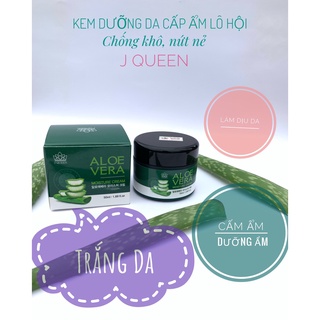 J QUEEN Kem Dưỡng Da Cấp Ẩm Lô Hội Làm Dịu - Phục Hồi - Trắng Da