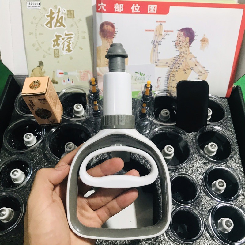 [ BỘ GIÁC XỊN - CỰC ÊM] Bộ giác hơi cao cấp 20-30 cốc chăm sóc vai cổ gáy lưu thông khí huyết
