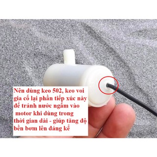 Máy Bơm Chìm Mini 3v - 5v