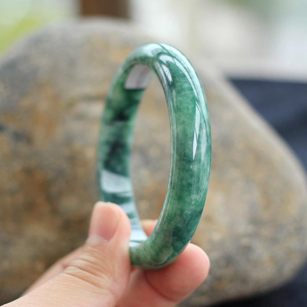 [Mã FAMAYFA giảm 10K đơn 50K] Vòng tay ngọc bích tự nhiên siêu đẹp 55-64mm | BigBuy360 - bigbuy360.vn